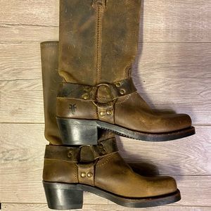 Frye harness pull on riding boot